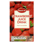Best In - Strawberry Juice Drink - 250ml.